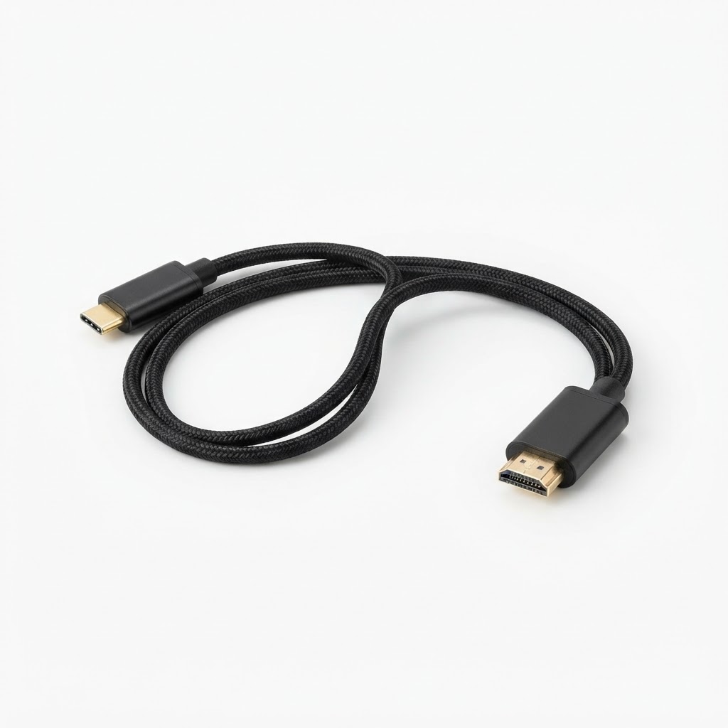 Konceptillustration för HDMI-kabel