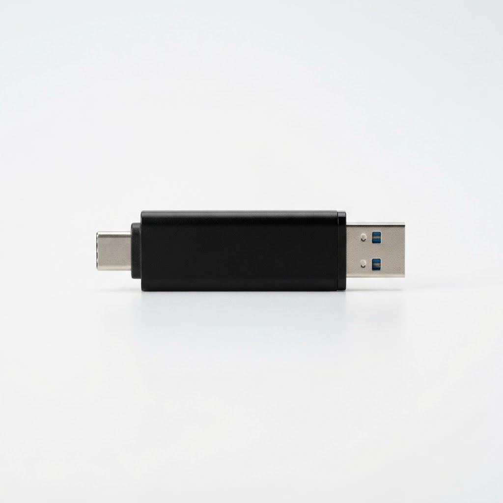 Konceptillustration för USB-C-minne